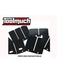 Lamelles clapets Carbone Compétition KTM 250/300 EXC 2002/2006 CBA552