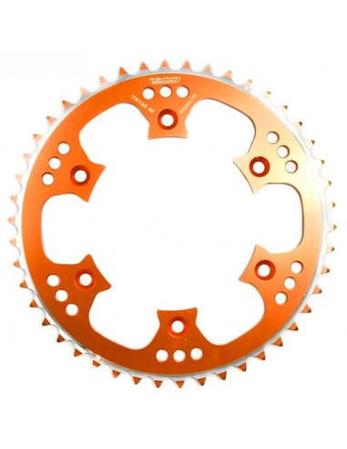 COURONNE TALON 50 KTM SX ORANGE 45 DENTS