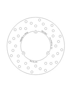DISQUE DE FREIN ARRIERE KTM 125-500 86-87