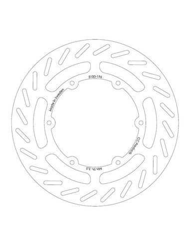 DISQUE DE FREIN AVANT KTM 125-500 89-91