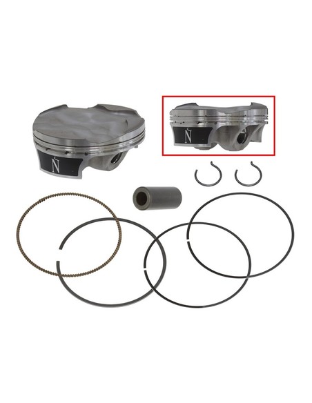 KIT PISTON FORGE NAMURA KTM 250 SXF-XCF 15/21 HVA 250 FC GASGAS 250 MC-F 21/22