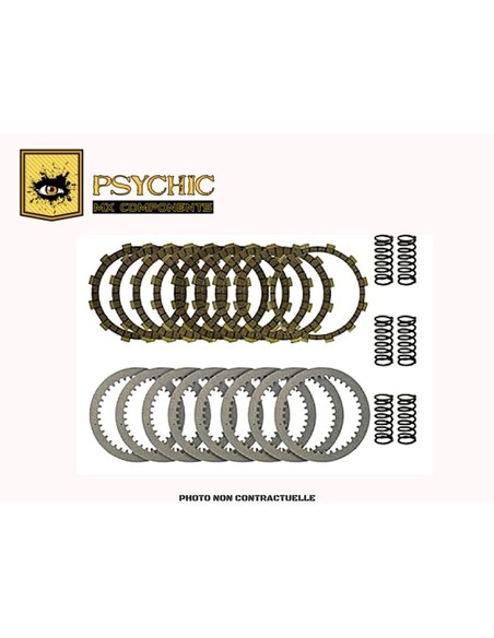 KIT DE DISQUES D'EMBRAYAGE PSYCHIC KTM 620 EGS/ADVENTURE 96/97 620 LC4 98 660 LC
