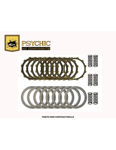 PACK EMBRAYAGE PSYCHIC KTM 250 EXC 02/03 450 EXC 06 400 EXC 06/09