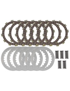 KIT DE DISQUES D'EMBRAYAGE + RESSORT PSYCHIC KTM 200 SX / EXC