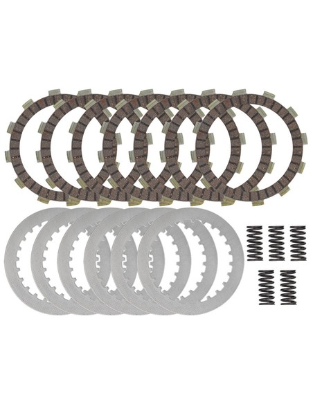 KIT DE DISQUES D'EMBRAYAGE + RESSORT PSYCHIC KTM 200 SX / EXC