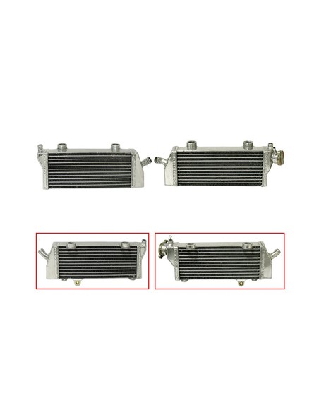 PAIRE DE RADIATEURS PSYCHIC KTM 250 SXF 07/15 / 250 SXS-F 07 / 250 XC-F 08/15 /