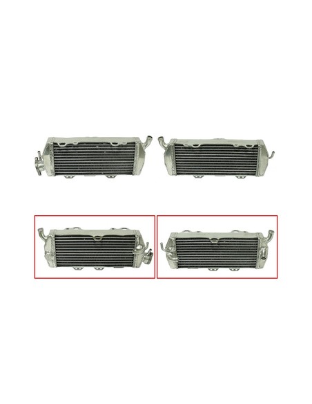 PAIRE DE RADIATEURS PSYCHIC KTM 620 / 640 / 660 LC4 98/07