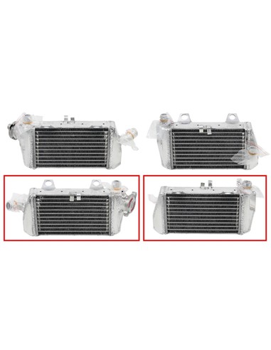 PAIRE DE RADIATEURS PSYCHIC KTM 85 SX 18/22