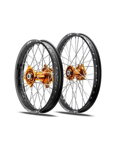 ROUE AVANT TALON MOYEU ORANGE CERCLE NOIR 21 X 1.6 KTM/HUSQVARNA SX/SXF 15/24