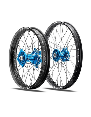 ROUE ARRIERE TALON MOYEU BLEU CERCLE NOIR 19 X 2.15 KTM/HUSQVARNA 2023