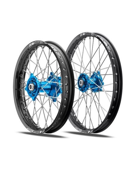 ROUE ARRIERE TALON MOYEU BLEU CERCLE NOIR 19 X 2.15 KTM/HUSQVARNA 2023
