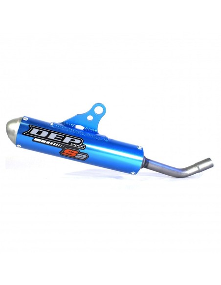 SILENCIEUX DEP KTM 85 SX 2004 / 2017 HUSQVARNA 85 2014 / 2017 bleu